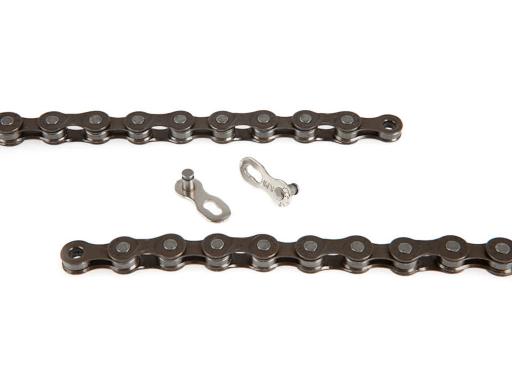 KMC Z-51  řetěz pro 6/7/8kol, 112 článků ,  1/2" x 3/32"   šedo-hnědý, součástí  rychlospojka