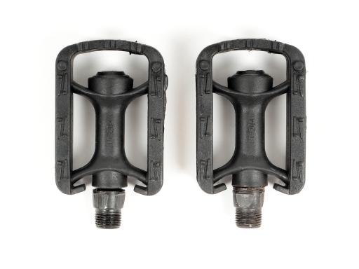 Pedály dětské MTB plastové s kuličkovými ložisky-STANDARDNÍ ZÁVIT 9/16"