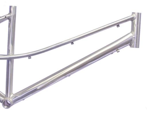 Rám Alu Treking 28" Spyder - Lady, surový,velikost 17"