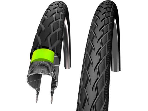 SCHWALBE Marathon HS420 Performance  Line-GreenGuard Reflex, 28x1,75 /47-622/ plášť Treking 28" drát