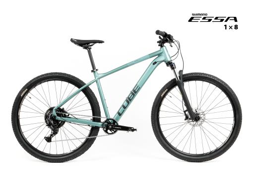 Kolo MTB 29" Cube  Access WS EXC Shimano ESSA 1x8, velikost M – 16", šedomodrá (eukalyptus)
