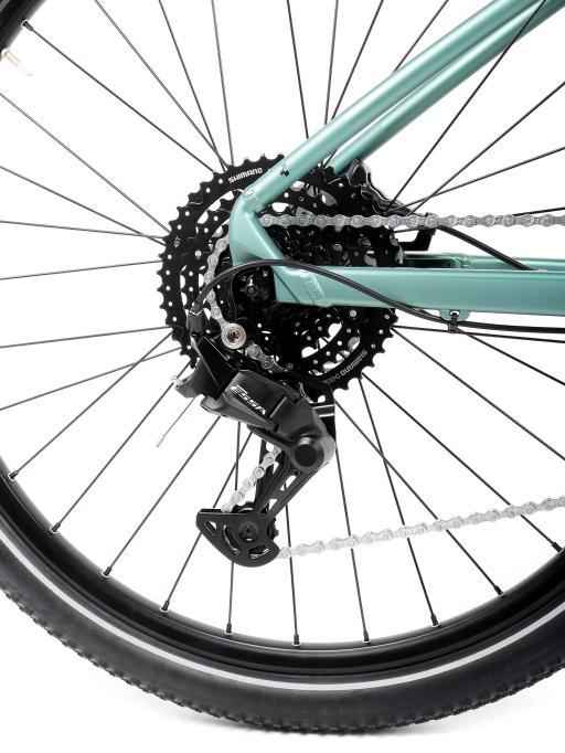 Kolo MTB 27,5" Cube Access WS EXC Shimano ESSA 1x8, velikost XS – 13", šedomodrá (eukalyptus)
