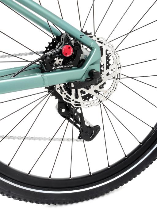 Kolo MTB 27,5" Cube Access WS EXC Shimano ESSA 1x8, velikost XS – 13", šedomodrá (eukalyptus)