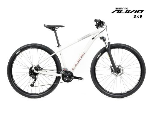 Kolo MTB 29" Cube Access WS EXC Shimano Alivio 3x9, velikost L – 18", světlešedá