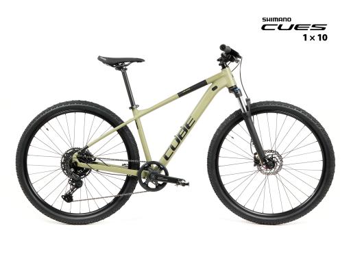 Kolo MTB 29" Cube Aim Race Shimano CUES U6000 1x10, velikost XL –20", olivová