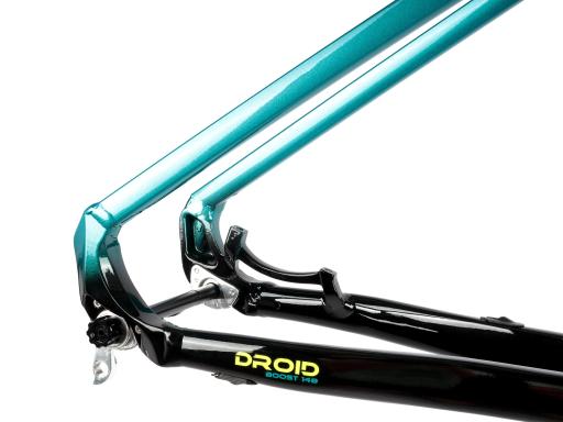 Kolo MTB 29" Lee Cougan Droid Shimano Deore 1x12, velikost M – 19", modro-černá lesklá