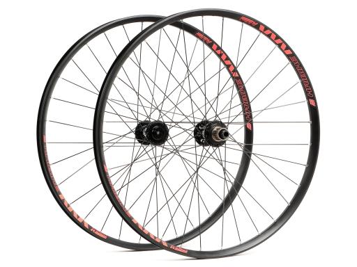 Zapletená kola MTB 29"/Trek 28" Rodi Tryp 30 Disc – Novatec D041SB-B15/Novatec D462SB – 15x110/12x148 – Disc 6děr – pár