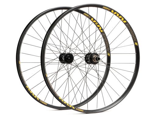 Zapletená kola MTB 29"/Trek 28" Rodi Tryp 30 Disc – Novatec D041SB-B15/Novatec D462SB – 15x110/12x148 – Disc 6děr – pár