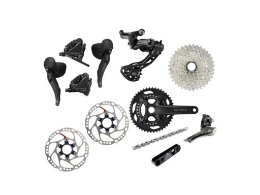 SHIMANO GRX RX610 sada 2x11kolo 1000/1700 mm 30-46z 175 mm