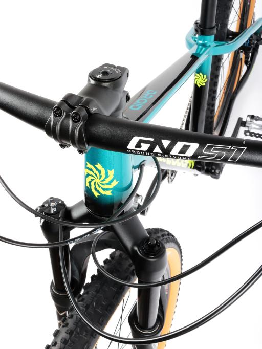 Kolo MTB 29" Lee Cougan Droid Shimano Deore 1x11 velikost M -19" modro-černá lesklá
