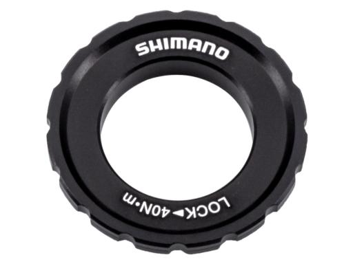 SHIMANO SM-RT64 brzdový kotouč 160 mm Center Lock + závěrná matice s vnějším ozubením