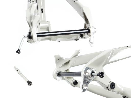 Celoodpružené MTB 29" Lee Cougan Quest SHIMANO Deore Di2 M6250 1x12, velikost L – 19" (48 cm), šedá lesklá