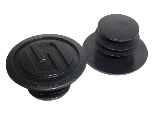 SRAM koncovky do řídítek MTB černá - balení 2ks