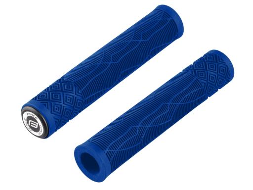 Gripy FORCE BMX160mm, gumové, modré