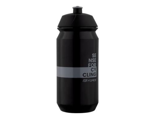 TACX FORCE FINE láhev  0,5 l, černo-šedá
