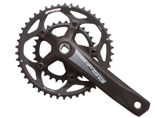 FSA Tempo Adventure  46/30 175mm Alu kliky silniční - cyklokros - gravel barva černá matná