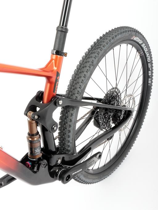 Celoodpružené  MTB 29" kolo  Spyder Cross  Sram SX  Eagle 1x12 velikost S – 16" (42 cm) – barva dle přání