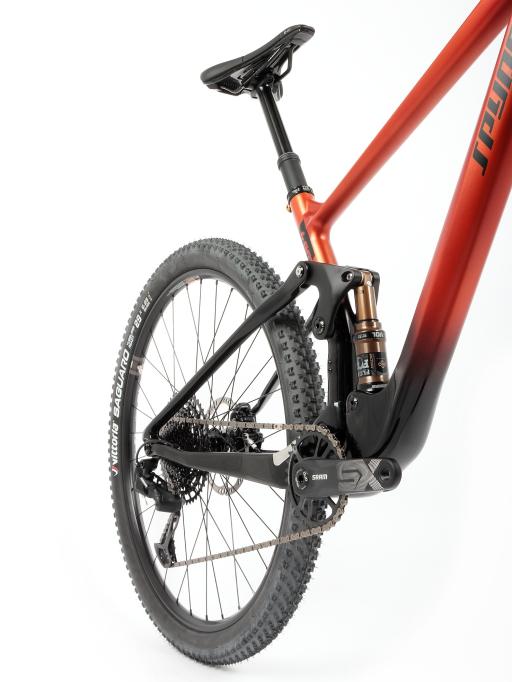 Celoodpružené  MTB 29" kolo  Spyder Cross  Sram SX  Eagle 1x12 velikost S – 16" (42 cm) – barva dle přání