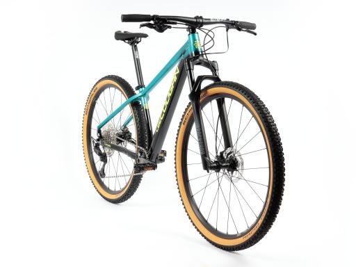 Kolo MTB 29" Lee Cougan Droid SHIMANO Deore 1x12 velikost S - 17" modro-černá lesklá