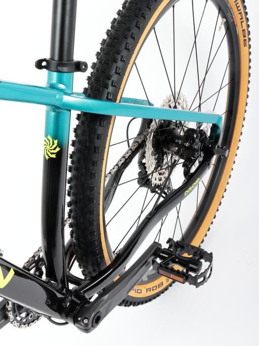 Kolo MTB 29" Lee Cougan Droid SHIMANO Deore 1x12 velikost S - 17" modro-černá lesklá