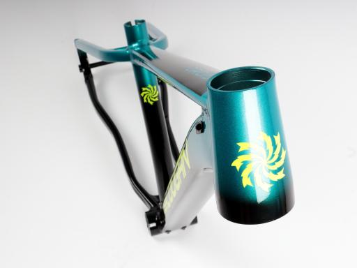 Kolo MTB 29" Lee Cougan Droid SHIMANO Deore 1x12 velikost S - 17" modro-černá lesklá