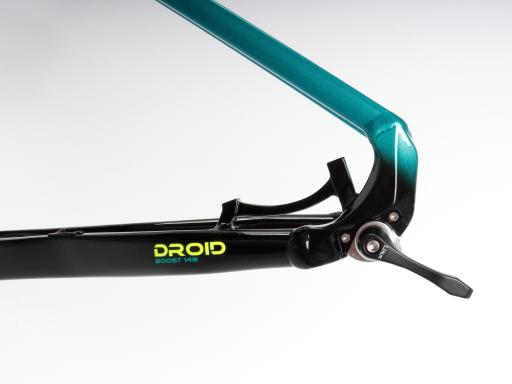 Kolo MTB 29" Lee Cougan Droid SHIMANO Deore 1x12 velikost S - 17" modro-černá lesklá