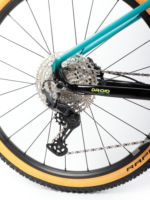 Kolo MTB 29" Lee Cougan Droid SHIMANO Deore 1x12 velikost S - 17" modro-černá lesklá