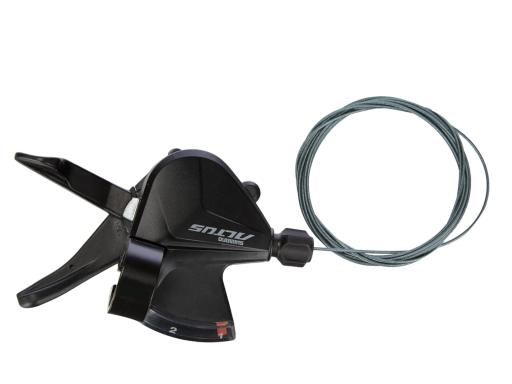 SHIMANO ATLUS SL-M2010 řadící páčka, 2 převodník, s objímkou, pouze levá - OEM