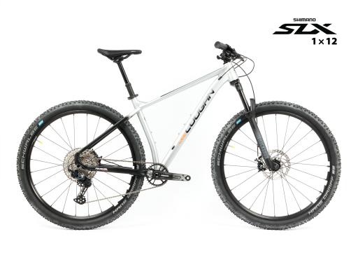 Kolo MTB 29"  Lee Cougan Revenge  Shimano SLX / Deore 1x12 , velikost M -19" stříbrno-černá matná