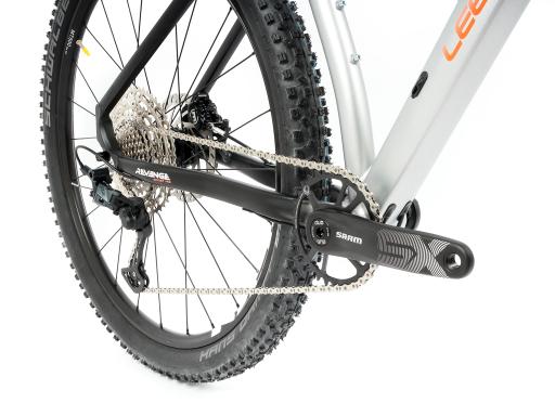 Kolo MTB 29"  Lee Cougan Revenge  Shimano SLX / Deore 1x12 , velikost XS -15,5" stříbrno-černá matná
