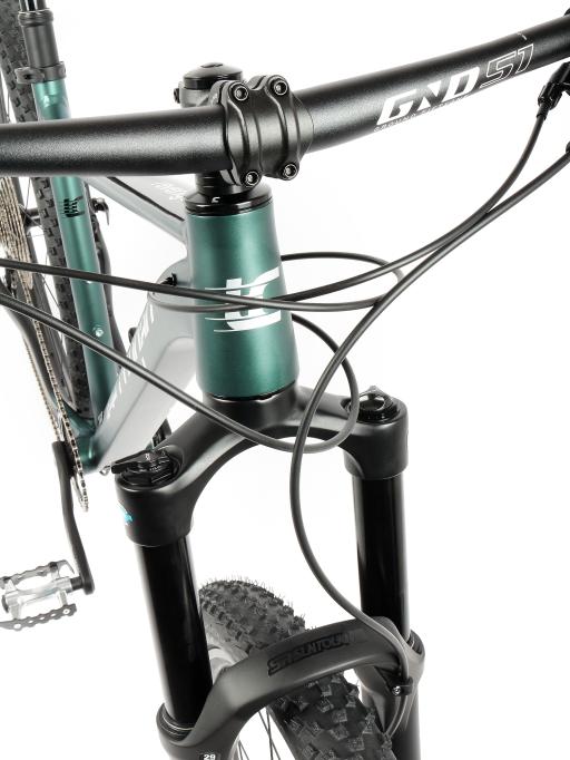 Kolo MTB 29"  Lee Cougan Revenge,  Shimano Deore  1x12 , velikost M – 19"   zeleno-černá matná