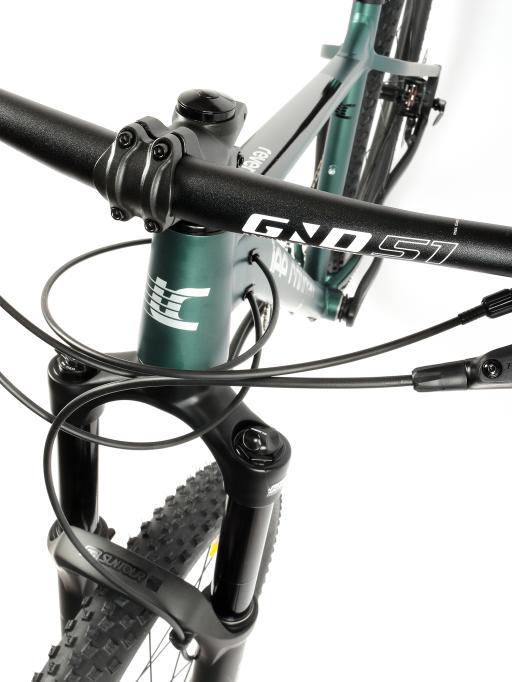 Kolo MTB 29"  Lee Cougan Revenge,  Shimano Deore  1x12 , velikost M – 19"   zeleno-černá matná