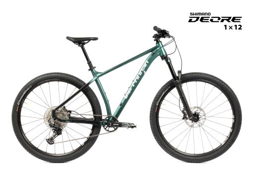 Kolo MTB 29"  Lee Cougan Revenge,  Shimano Deore  1x12 , velikost M – 19"   zeleno-černá matná