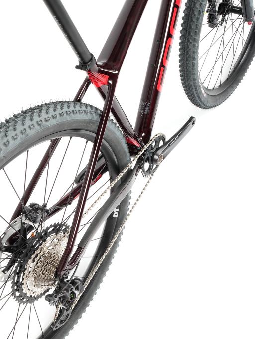 Kolo MTB 29"  FOCUS Raven 9.9 Shimano XT 1x12 , velikost S -16,5" vínově červená tmavá metalíza lesk