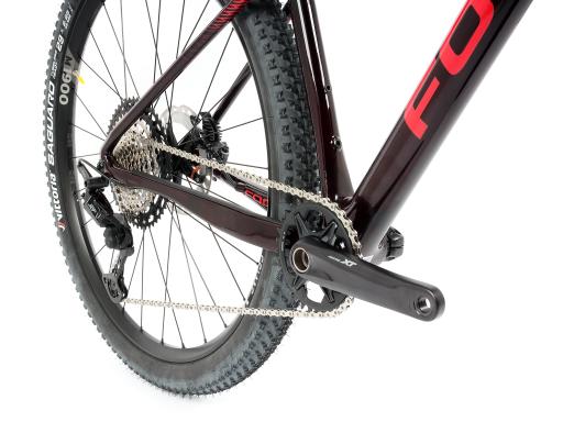 Kolo MTB 29"  FOCUS Raven 9.9 Shimano XT 1x12 , velikost S -16,5" vínově červená tmavá metalíza lesk