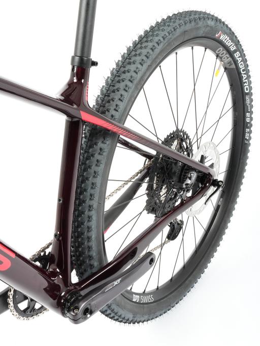 Kolo MTB 29"  FOCUS Raven 9.9 Shimano XT 1x12 , velikost S -16,5" vínově červená tmavá metalíza lesk
