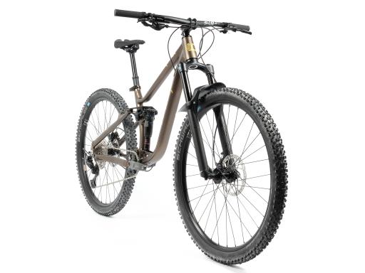 Celoodpružené  MTB 29" Lee Cougan Quest  Shimano Deore  1x11 , velikost  S -16" (40,5cm) - barva hnědozlatá matná