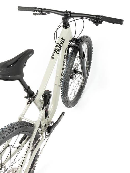 Celoodpružené  MTB 29" Lee Cougan Quest  Sram SX  Eagle 1x12 , velikost  S -16" (40,5cm) - barva šedá lesklá