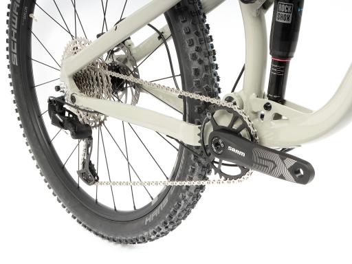 Celoodpružené  MTB 29" Lee Cougan Quest  Sram SX  Eagle 1x12 , velikost  S -16" (40,5cm) - barva šedá lesklá
