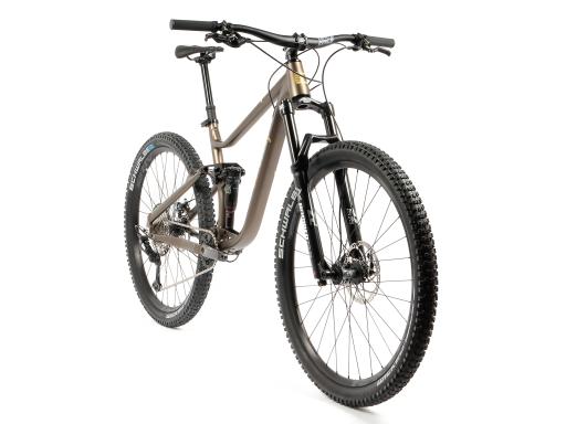 Celoodpružené  MTB 29" Lee Cougan Quest  Shimano XT/ SLX 1x12 , velikost  M -17,5" (44cm)  - barva hnědozlatá matná