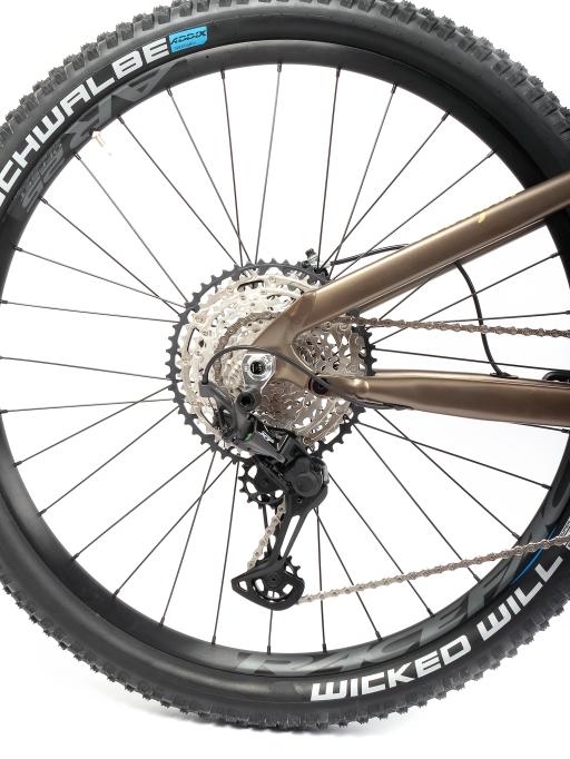 Celoodpružené  MTB 29" Lee Cougan Quest  Shimano XT/ SLX 1x12 , velikost  M -17,5" (44cm)  - barva hnědozlatá matná