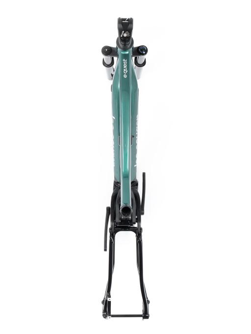 MTB 29"/27,5"  E-bike kompletní  set  Lee Cougan E-Quest -  Brose Drive S-Mag 90Nm ,720Wh-20Ah , vidlice Rock Shox 35 Silver TK Air 150mm , tlumič Rock Shox Deluxe Select + ,  velikost S -16" (42cm) , barva černo-Military Green lesklá