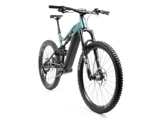 Celoodpružené eloktrokolo  MTB 29"/27,5"  Lee Cougan E-Quest - Brose S / 720Wh-20Ah / Shimano XT 1x12  , velikost  L - 19" – barva černo-Military Green lesklá