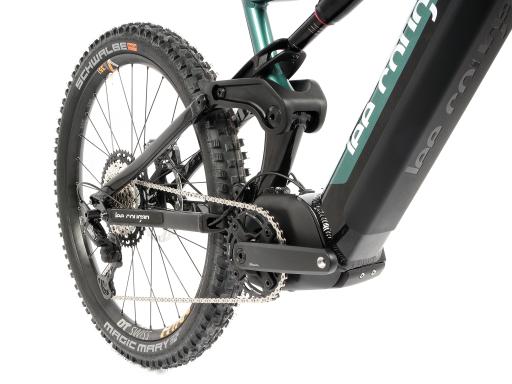 Celoodpružené eloktrokolo  MTB 29"/27,5"  Lee Cougan E-Quest - Brose S / 720Wh-20Ah / Shimano XT 1x12  , velikost  L - 19" – barva černo-Military Green lesklá
