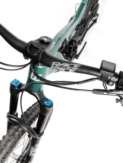 Celoodpružené eloktrokolo  MTB 29"/27,5"  Lee Cougan E-Quest - Brose S / 720Wh-20Ah / Shimano XT 1x12  , velikost  M -17,5"  – barva černo-Military Green lesklá