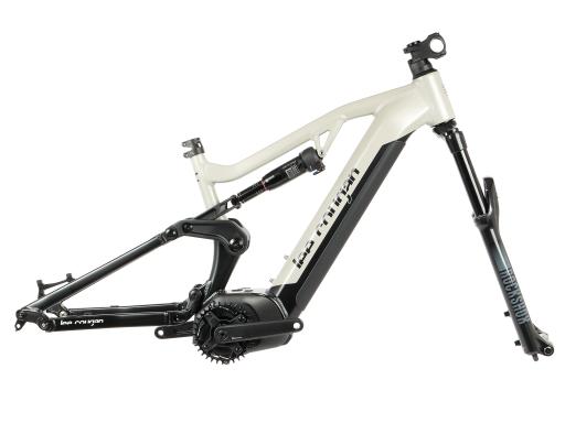 Celoodpružené eloktrokolo  MTB 29"/27,5"  Lee Cougan E-Quest - Brose S / 720Wh-20Ah / Shimano Deore  1x12   , velikost  L -19"  – barva černo- šedá matná