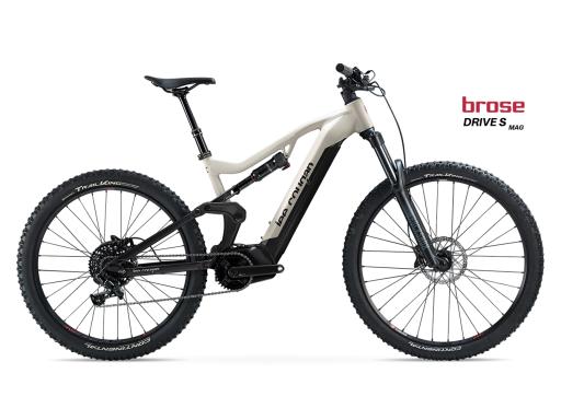 Celoodpružené eloktrokolo  MTB 29"/27,5"  Lee Cougan E-Quest - Brose S / 720Wh-20Ah / Shimano Deore  1x12   , velikost  L -19"  – barva černo- šedá matná