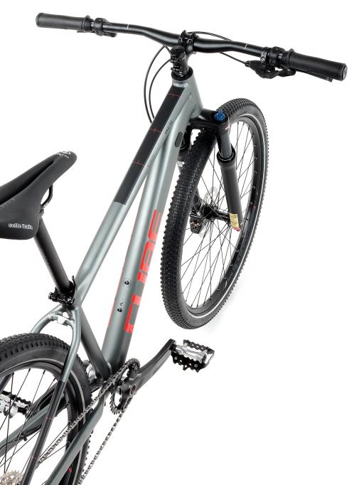 Kolo MTB 27,5" Cube  Analog  Shimano Deore 1x10 , velikost  S -14"  – barva  kovověšedá /flashgrey/