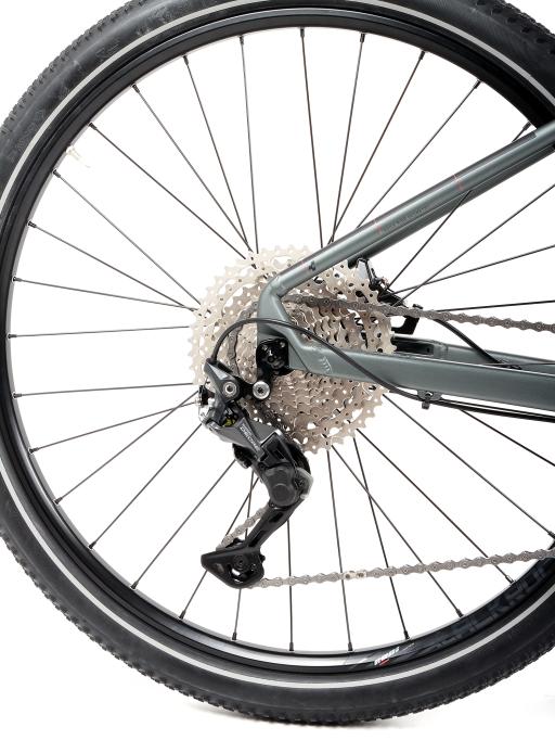 Kolo MTB 27,5" Cube  Analog  Shimano Deore 1x10 , velikost  S -14"  – barva  kovověšedá /flashgrey/