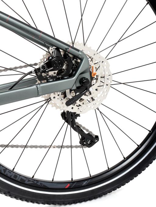 Kolo MTB 27,5" Cube  Analog  Shimano Deore 1x10 , velikost  S -14"  – barva  kovověšedá /flashgrey/